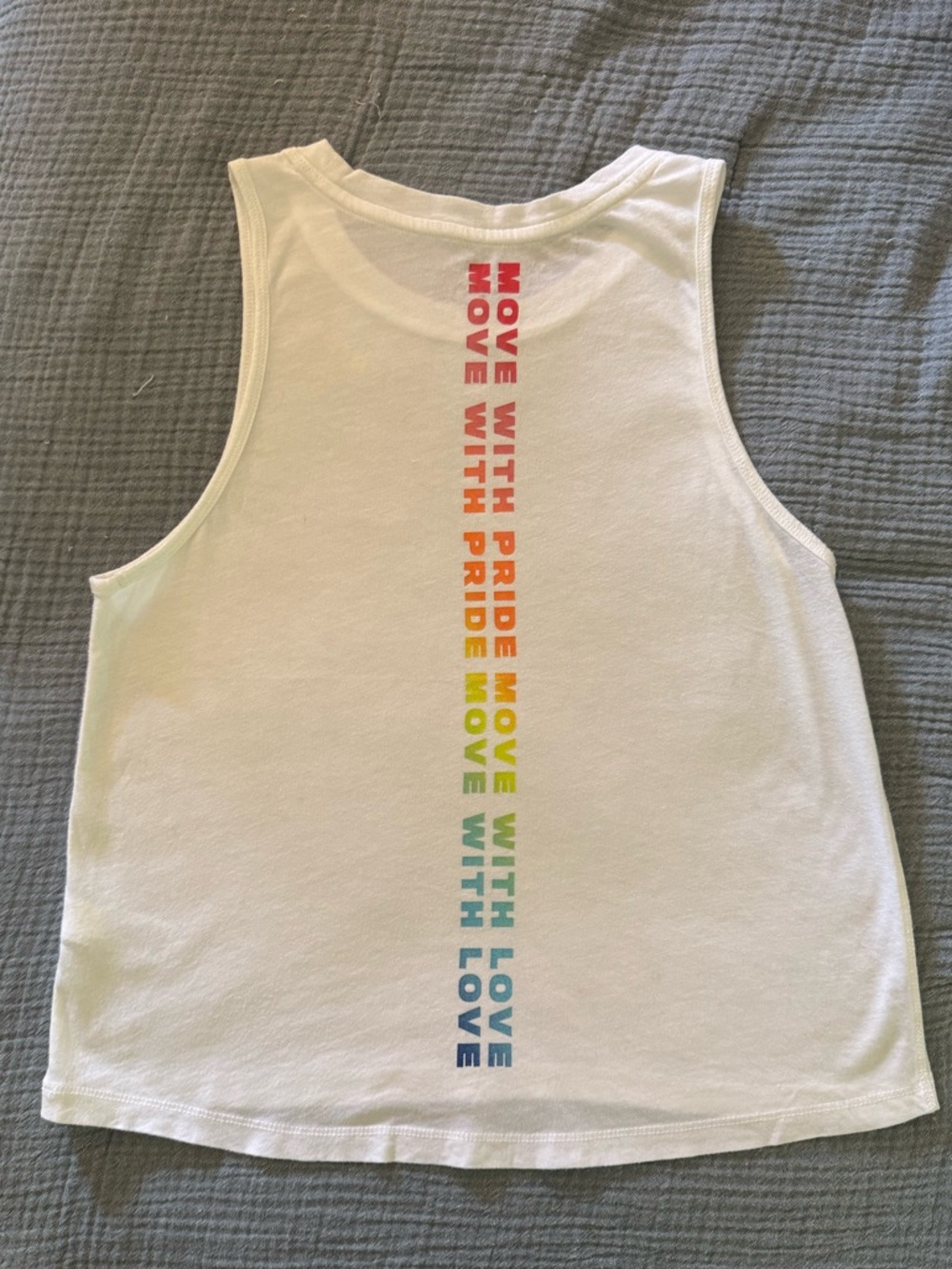 Athleta Organic Daily Pride Crop Tank - XXS